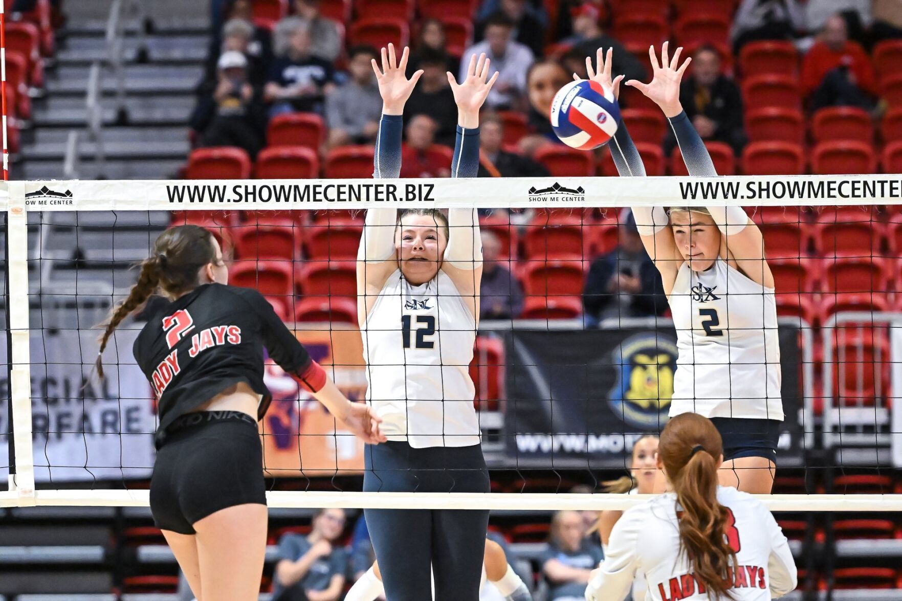 11/7/24 - Girls Volleyball - C4 Champ - St Piux X vs Jefferson City